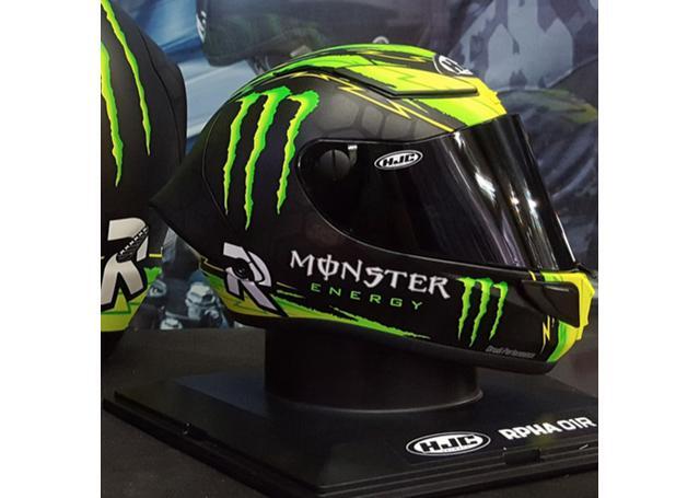 HJC RPHA 01R Mini Helmet Crutchlow Replica