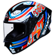 SMK Stellar Graffiti Black/Red/Orange GL237 Helmet - EasyR