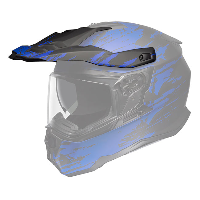 M2R Replacement Peak for Hybrid Helmet Scratch PC-2F