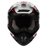 M2R EXO Unit Protech PC-1 Gloss Red/White Helmet