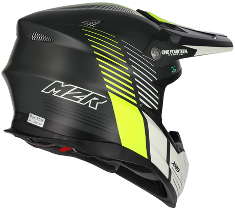 M2R X4.5 Spectrum PC-3F Matte Hi-Vis Helmet - EasyR