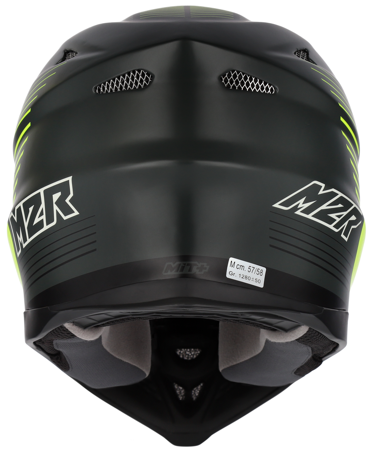 M2R X4.5 Spectrum PC-3F Matte Hi-Vis Helmet - EasyR