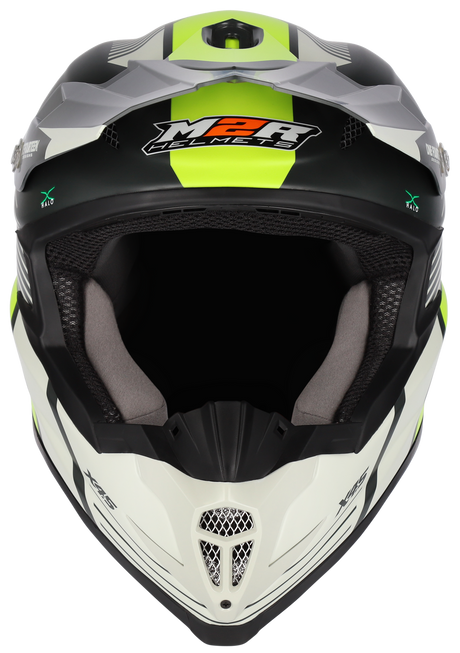 M2R X4.5 Spectrum PC-3F Matte Hi-Vis Helmet - EasyR