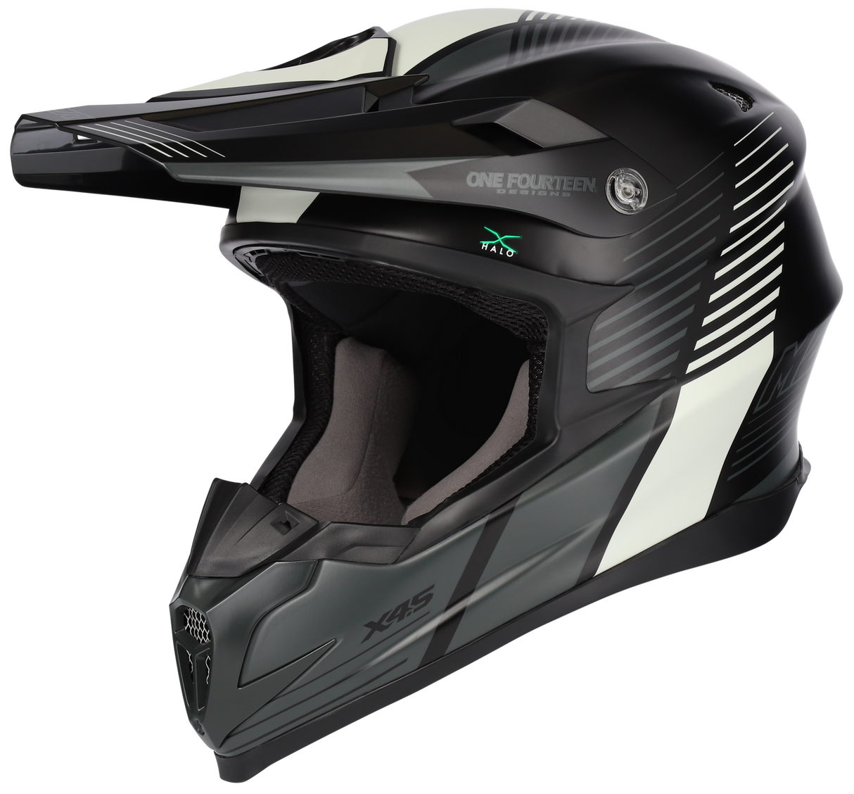 M2R X4.5 Spectrum PC-5F Matte Grey Helmet