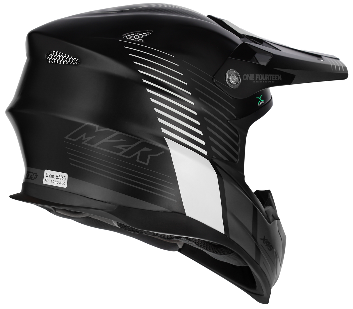 M2R X4.5 Spectrum PC-5F Matte Grey Helmet