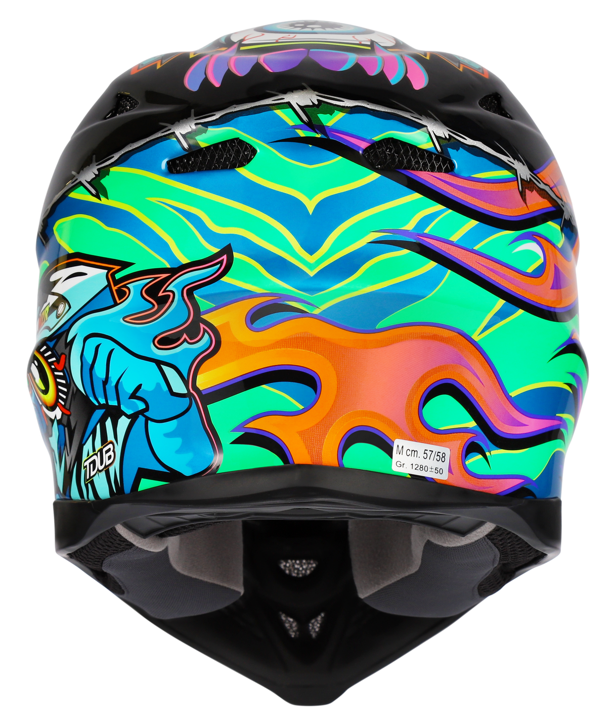 M2R X4.5 TDUB Insight PC-10 Gloss Black/Multi Helmet