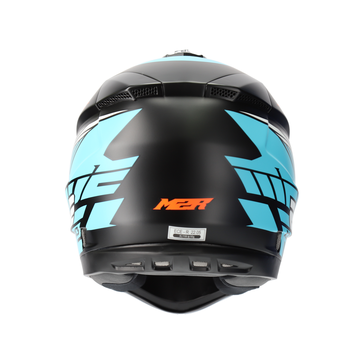 M2R X3 Origin PC-2F Matte Blue Helmet - EasyR