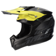 M2R X3 Origin PC-3F Matte Yellow Helmet - EasyR