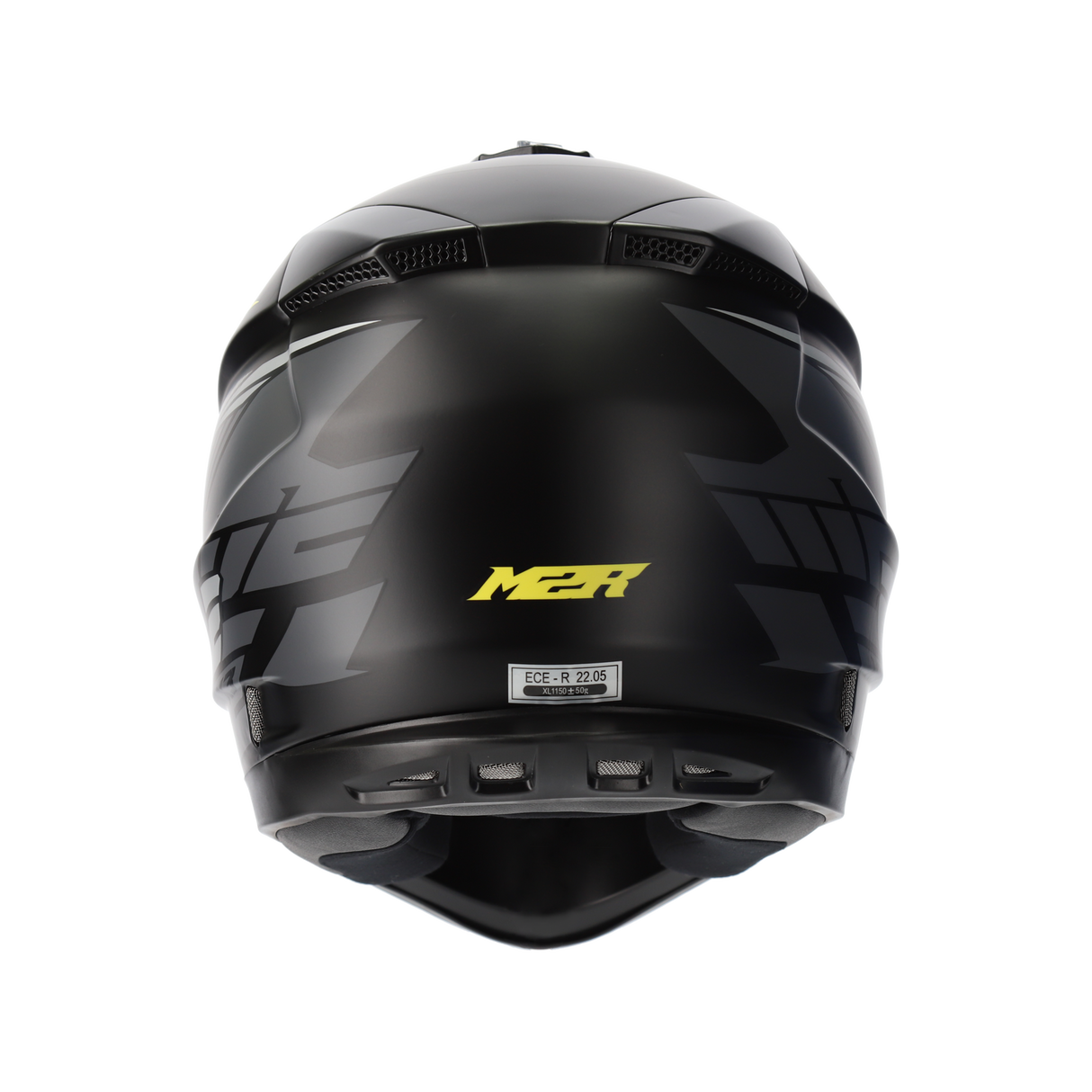 M2R X3 Origin PC-3F Matte Yellow Helmet - EasyR