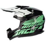 M2R X3 Origin PC-4 Gloss Mint Helmet