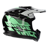 M2R X3 Origin PC-4 Gloss Mint Helmet