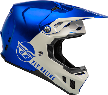FLY 2023 Formula CC Centrum Metallic Blue/Light Grey Helmet - EasyR