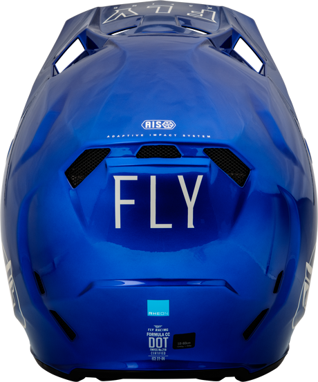 FLY 2023 Formula CC Centrum Metallic Blue/Light Grey Helmet - EasyR