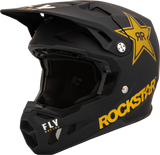 FLY 2023 Formula CC Rockstar Matte Black/Gold Helmet - EasyR