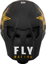 FLY 2023 Formula CC Rockstar Matte Black/Gold Helmet - EasyR