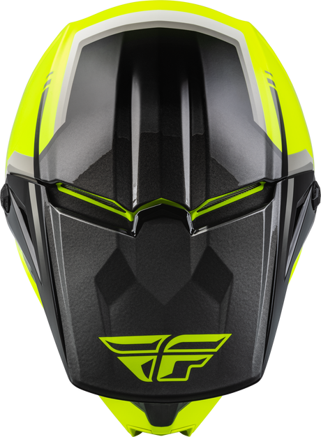 FLY 2023 Kinetic Vision Hi-Vis/Black Helmet - EasyR