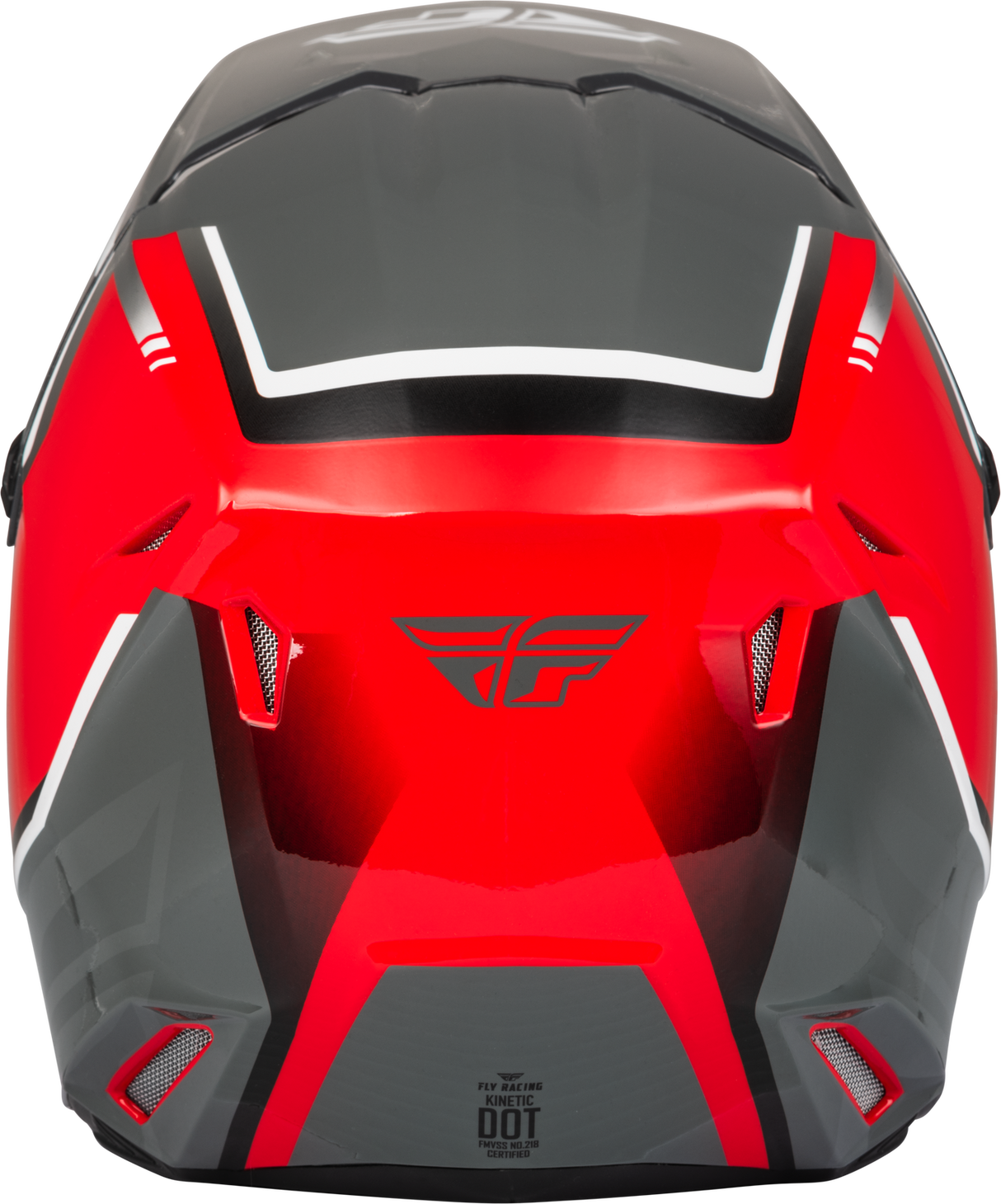 FLY 2023 Kinetic Vision Red/Grey Helmet - EasyR