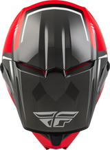 FLY 2023 Kinetic Vision Red/Grey Helmet - EasyR