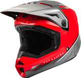 FLY 2023 Kinetic Vision Red/Grey Helmet - EasyR