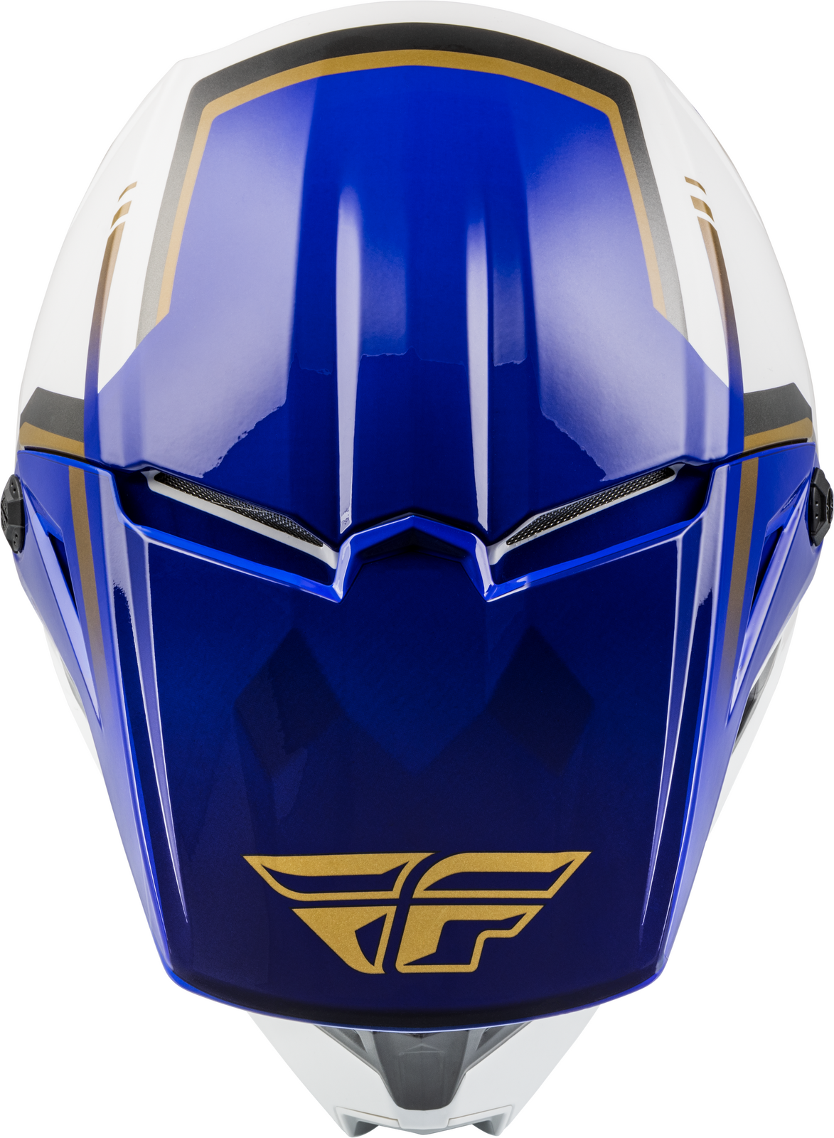 FLY 2023 Kinetic Vision White/Blue Helmet