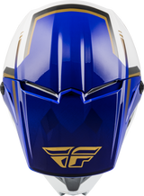 FLY 2023 Kinetic Vision White/Blue Helmet