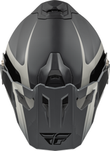 FLY 2023 Trekker Pulse Black/Grey Helmet [Size: 2XL] [INTERNAL]