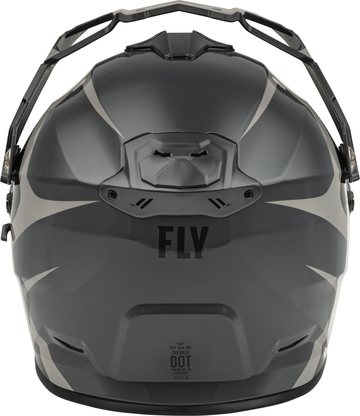 FLY 2023 Trekker Pulse Black/Grey Helmet [Size: 2XL] [INTERNAL]