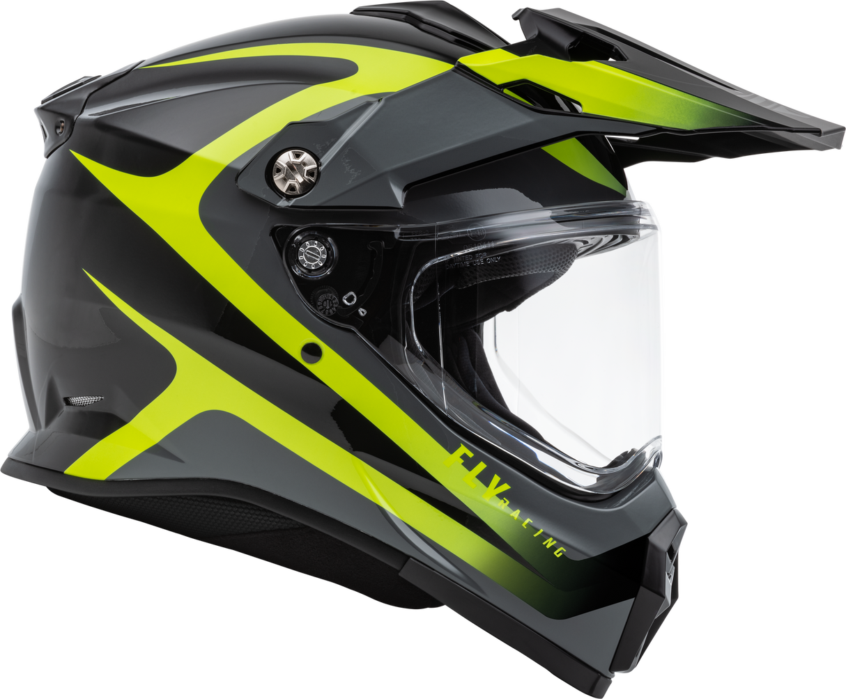 FLY 2023 Trekker Pulse Black/Hi-Vis Helmet - EasyR