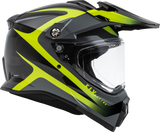 FLY 2023 Trekker Pulse Black/Hi-Vis Helmet - EasyR