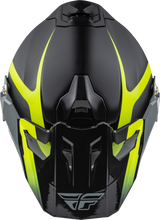 FLY 2023 Trekker Pulse Black/Hi-Vis Helmet - EasyR