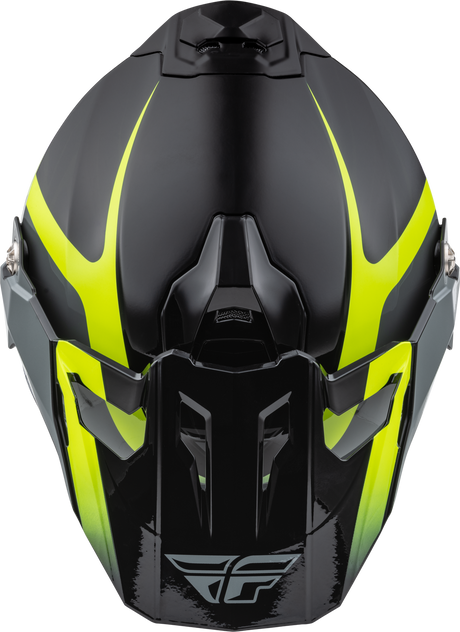 FLY 2023 Trekker Pulse Black/Hi-Vis Helmet - EasyR