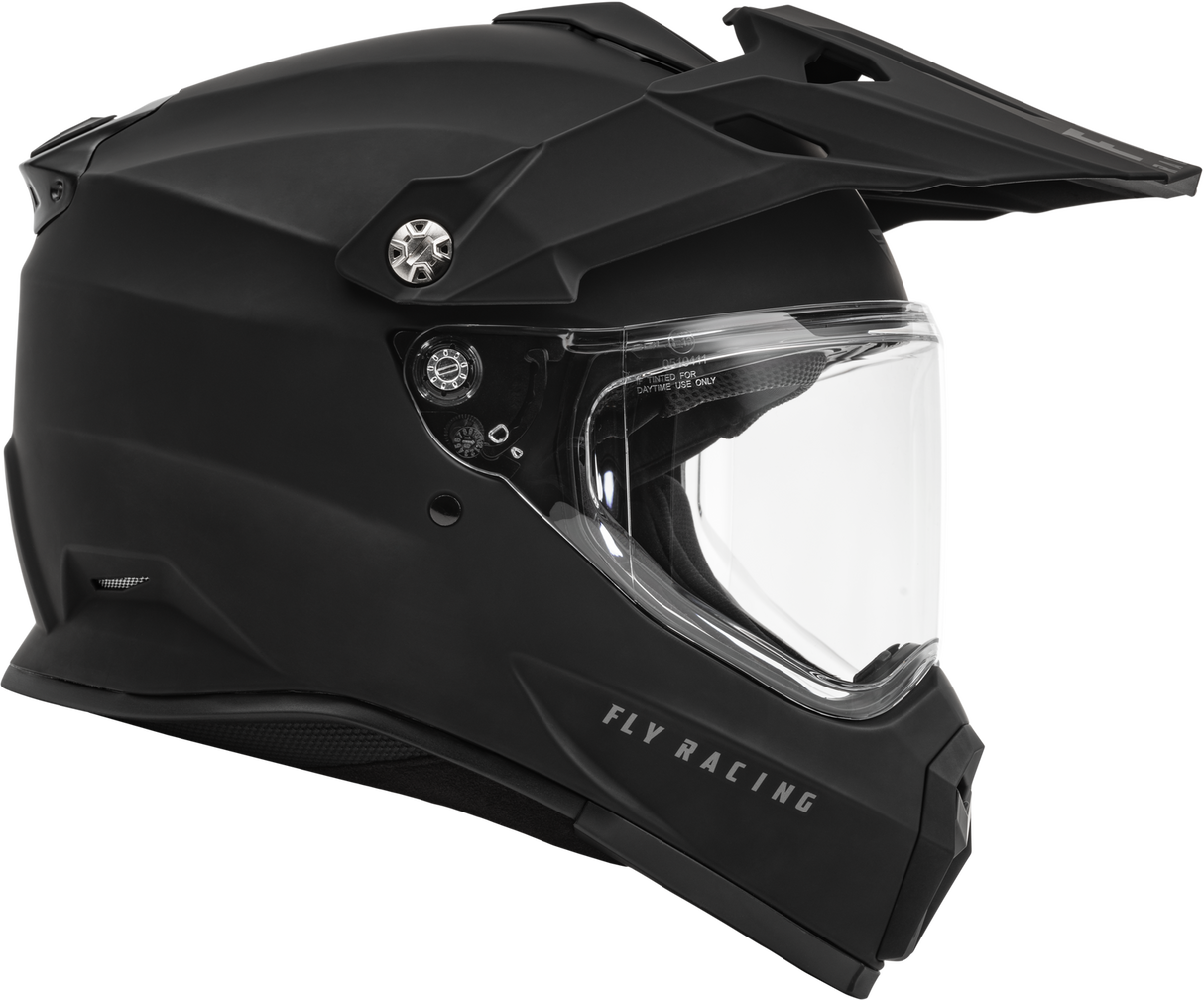 FLY 2023 Trekker Matte Black Helmet - EasyR