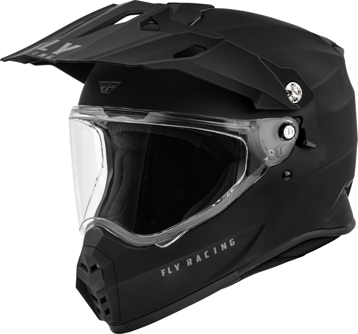 FLY 2023 Trekker Matte Black Helmet - EasyR