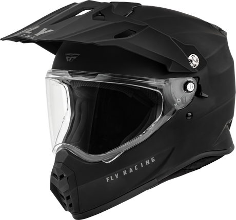 FLY 2023 Trekker Matte Black Helmet - EasyR