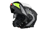 SMK Gullwing Kresto Matte Black/Grey/Yellow MA264 Modular Helmet - EasyR