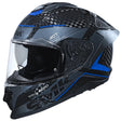 SMK Titan Carbon Nero Black/Blue/Grey GL256 Helmet - EasyR