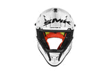 SMK Allterra Solid Gloss White GL120 Helmet [XL] [INTERNAL]