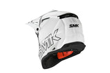 SMK Allterra Solid Gloss White GL120 Helmet [XL] [INTERNAL]