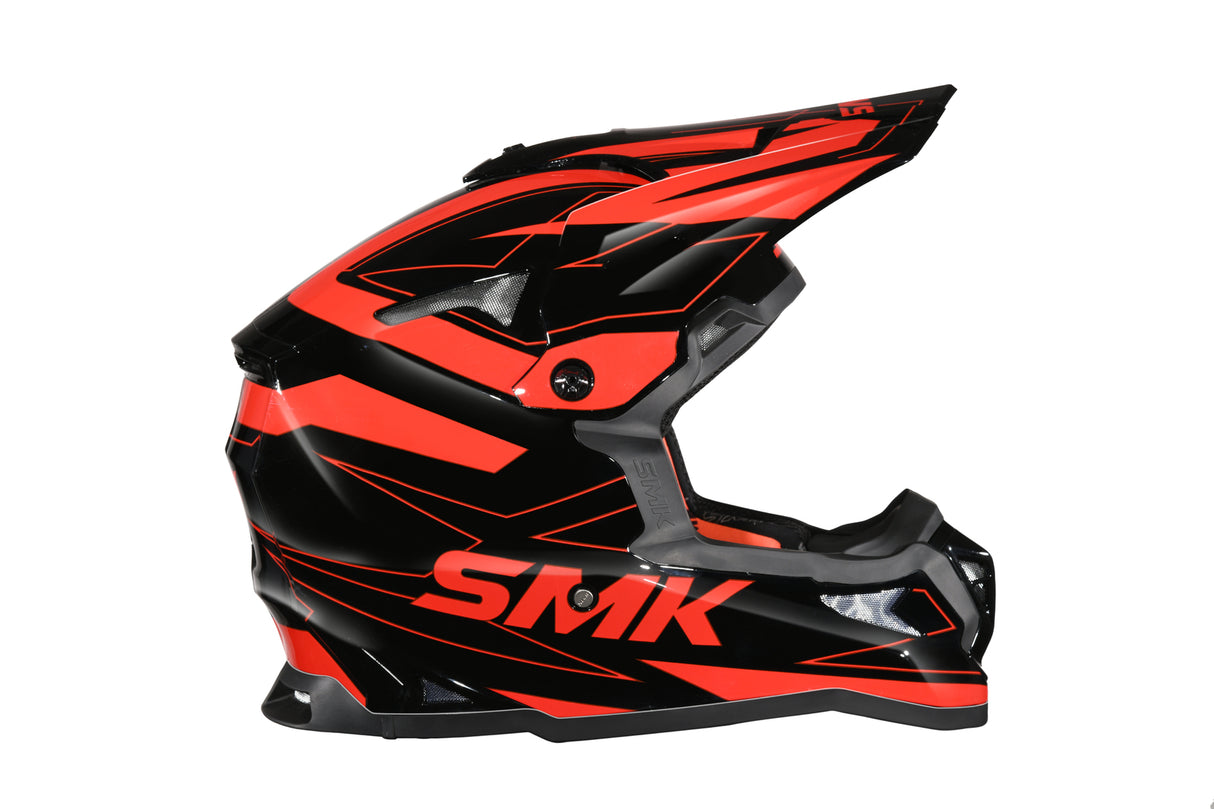 SMK Allterra Slope Black/Red GL230 Helmet