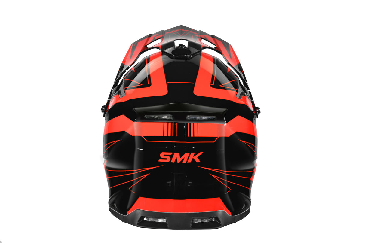 SMK Allterra Slope Black/Red GL230 Helmet