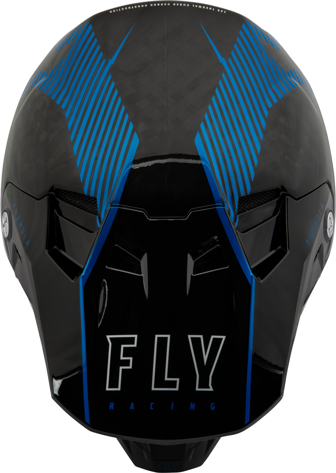 FLY 2023 Formula Carbon Tracer Blue/Black Helmet - EasyR