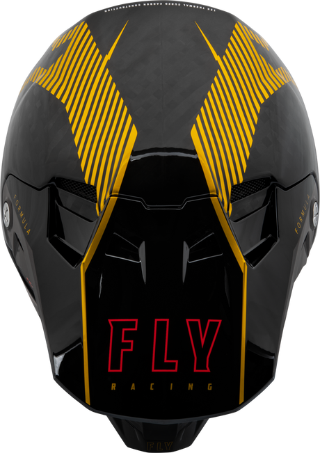 FLY 2023 Formula Carbon Tracer Gold/Black Helmet - EasyR