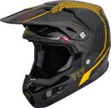 FLY 2023 Formula Carbon Tracer Gold/Black Helmet - EasyR