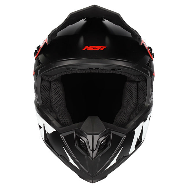 M2R X2 Charger PC-1F Matte Red Helmet - EasyR