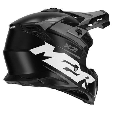 M2R X2 Charger PC-5F Matte Silver Helmet - EasyR