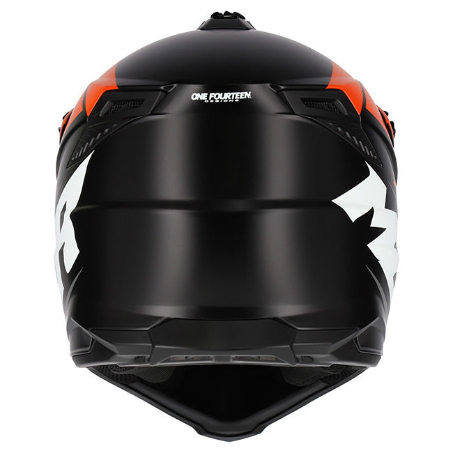 M2R X2 Charger PC-8F Matte Orange Helmet - EasyR