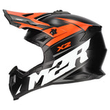 M2R X2 Charger PC-8F Matte Orange Helmet - EasyR