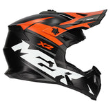 M2R X2 Charger PC-8F Matte Orange Helmet - EasyR