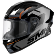 SMK Stellar K-Power Black/Grey/Orange GL267 Helmet - EasyR