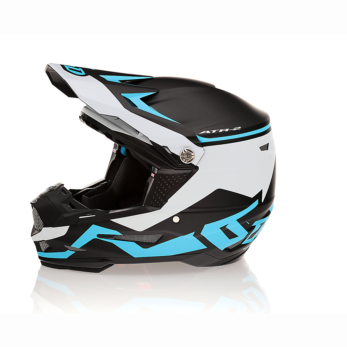 6D ATR-2 Drive Cyan Helmet